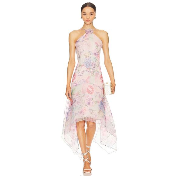 Amanda Uprichard Natalie Dress in Lorelei Small $305 - Picture 1 of 10